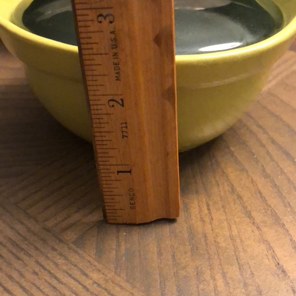 Vintage Hull Pottery 1950’s crescent individual casserole dish USA B-7 green - Picture 7 of 8